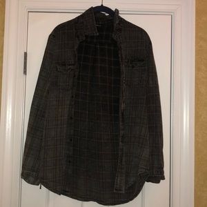 Brandy Melville Plaid Flannel Shirt